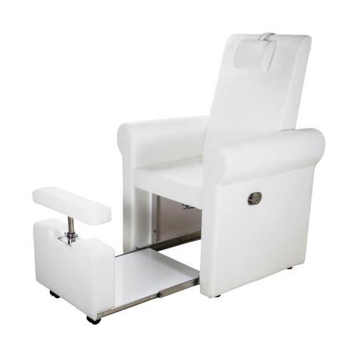 Lumina Sillón de pedicura Spá Multifuncional Blanco - Weelko