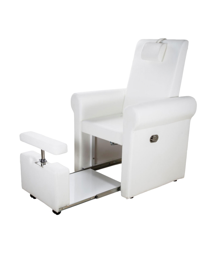 Camillas Spa - Lumina Sillón de pedicura Spá Multifuncional Blanco - Weelko