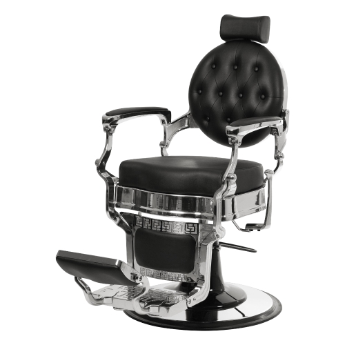 Sillón de barbero Vintage Silver 