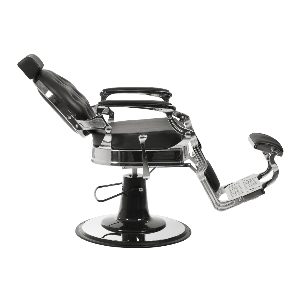 Sillón de barbero vintage silver - I-medStetic Premium