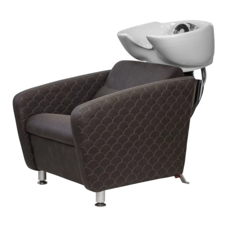 Lavabo de coiffure Cubo Basic coutures faites main NeoBeauty -NeoBeauty -Lavabo de barbier