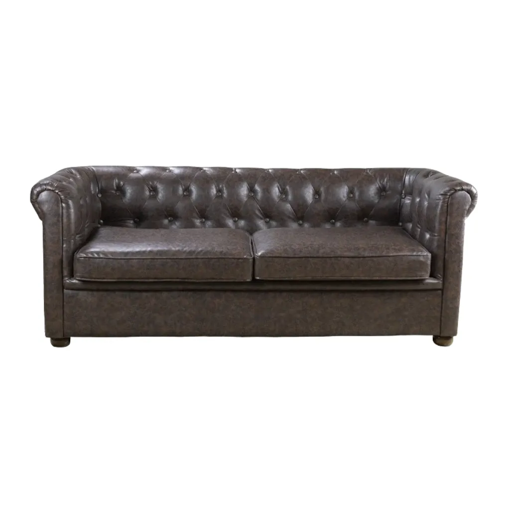 Sillón de espera Chester 3 plazas piel sintética PU - I-medStetic Premium