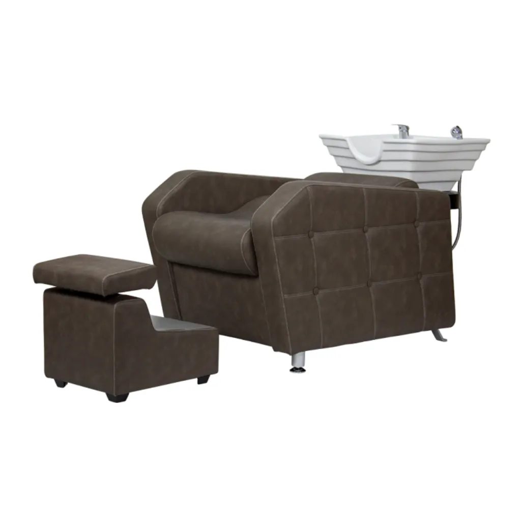 Lavacabezas Brisa NeoBeauty - Sillón multifunción con camilla para SPA y soporte para bañera