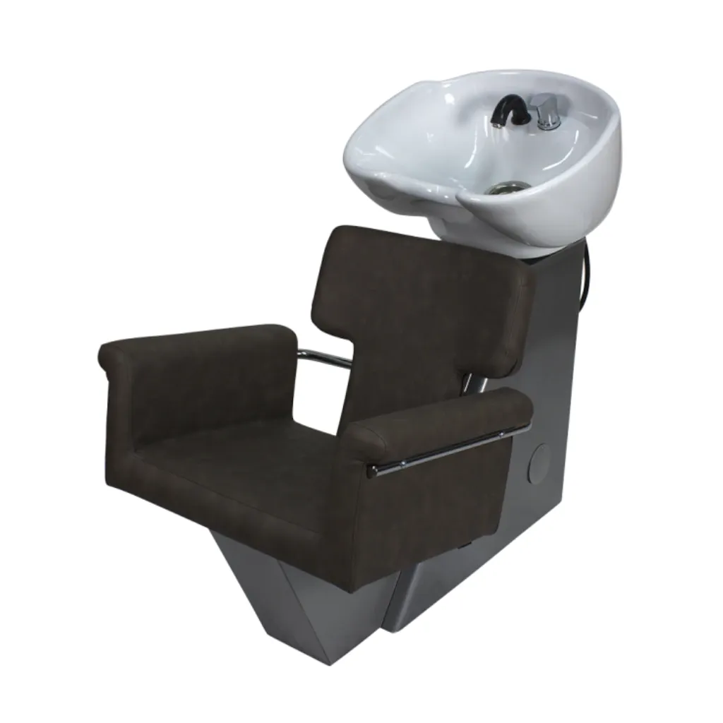 Lavacabezas Tor metálico con asiento Odry - NeoBeauty