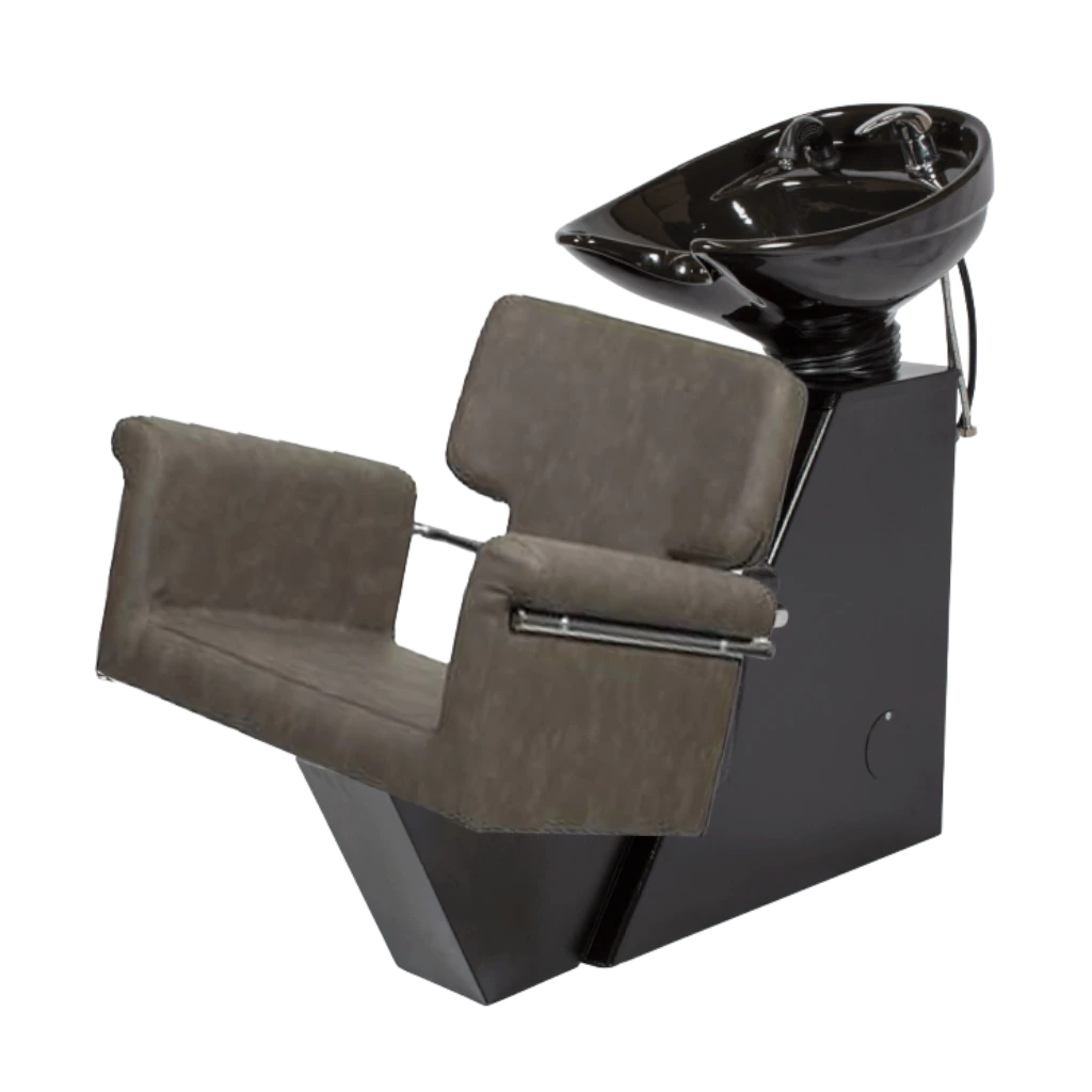 Lavacabezas Tor metálico con asiento Odry - NeoBeauty