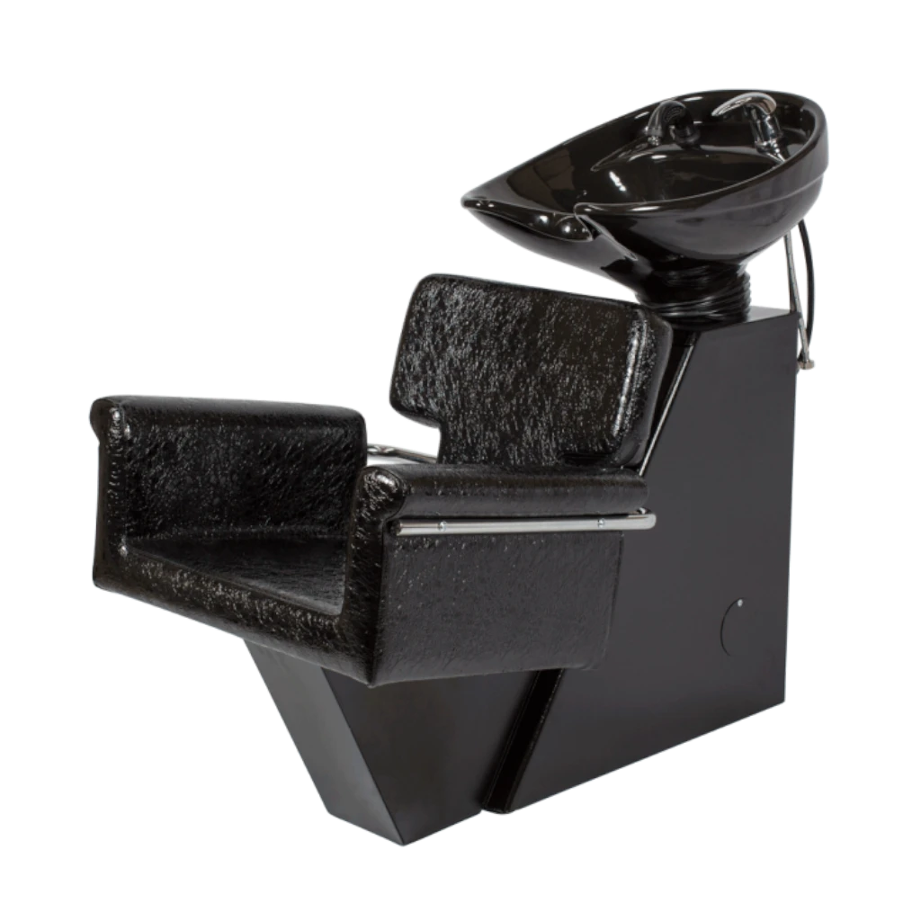 Lavacabezas Tor metálico con asiento Odry - NeoBeauty
