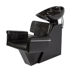 Lave-cheveux Tor coque métallique avec lavabo céramique NeoBeauty