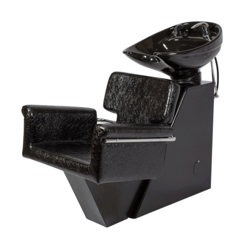 Lave-cheveux Tor coque métallique avec lavabo céramique NeoBeauty