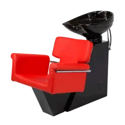 Lave-cheveux Tor coque métallique avec lavabo céramique NeoBeauty