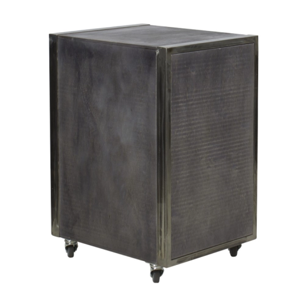 Carrito Barbería City Gris efecto antiguo NeoBeauty -NeoBeauty -Carritos barbero