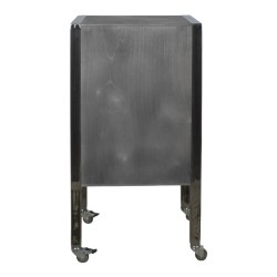 NeoBeauty City Plus Barber Cart: Durable, vintage metal, spacious drawers, swivel wheels. -NeoBeauty -Carber carts