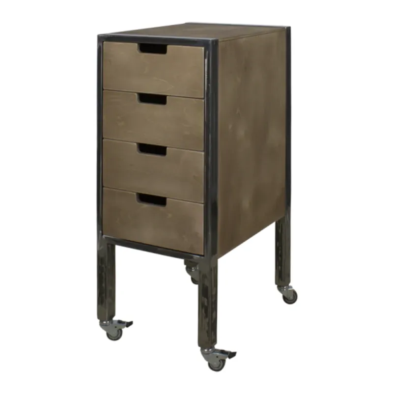 Trolley City Plus marrone con tocco vintage e finitura laccata - NeoBeauty