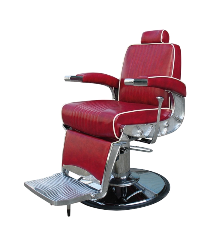 Sillones barbero - Sillón de barbero Standar Granate
