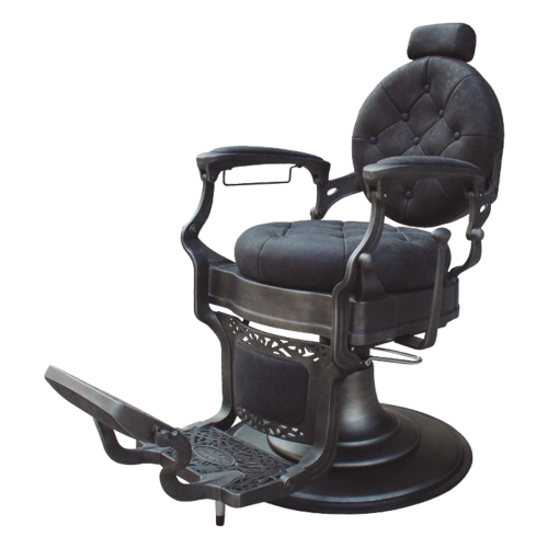 Sillón de barbero Chicago Negro