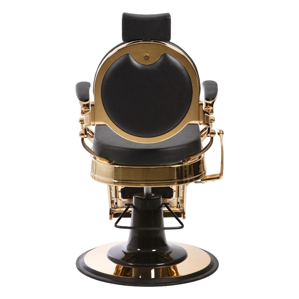 Sillón de barbero vintage gold I-medstetic premium -I-medStetic Premium -Sillones barbero