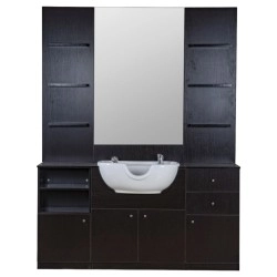 Mesa de barbeiro moderna com lavador de cabeça e armazenamento i-Medstetic 200x150 -i-Medstetic -Toucador de barbeiro