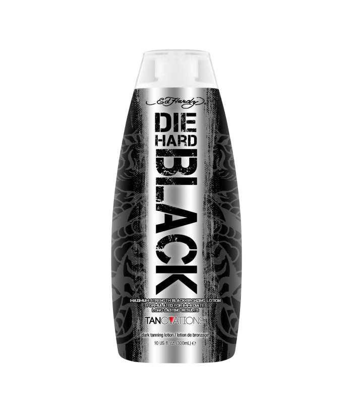 Aceleradores de bronceado Top - Tanovations - Die Hard Black - Tanovations Ed Hardy - Acelerador de bronceado