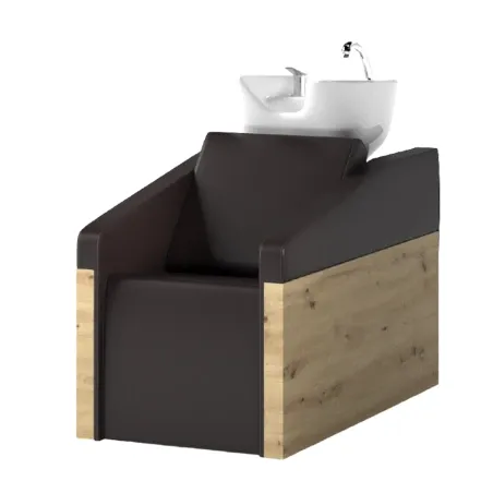 Waschsessel mit Keramikbecken, modern – Decovera