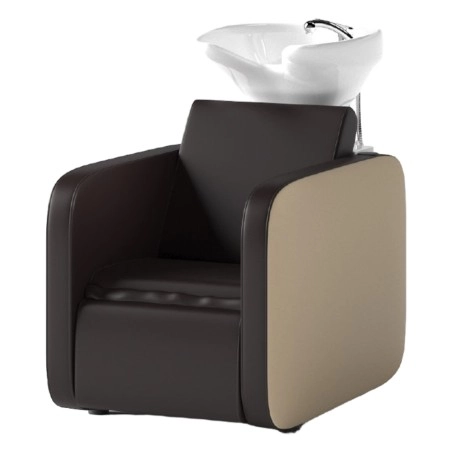 Sillón lavacabezas Brisa Decovera - taza cerámica y acabado moderno