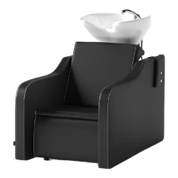 Fauteuil lave-tête professionnel Decovera avec bac en céramique