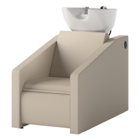Fauteuil shampooing coiffure avec vasque en céramique - Decovera