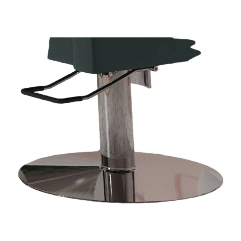 Sedia da parrucchiere Sion unisex in stile moderno con rivestimenti personalizzabili (24 tonalità) e sistema idraulico - Deco...