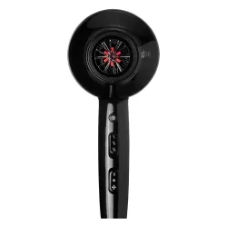 Secador de pelo iónico compacto 1800-2100 W para peluquería profesional - Wad Flowy Black
