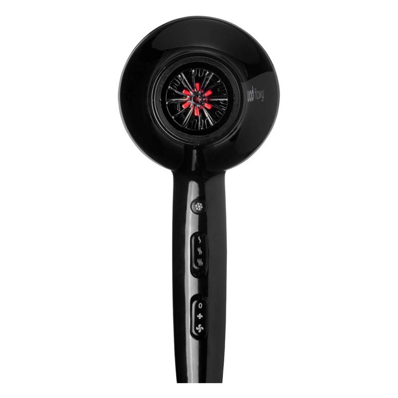 Flowy Black Ionic Hair Dryer – Compact AC Motor | Weelko -Weelko -useful barber
