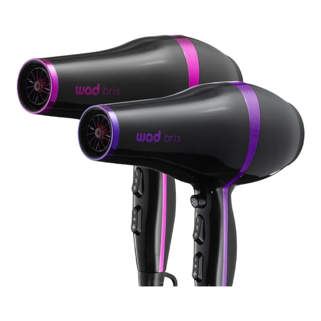 Secador de pelo iónico Bris Pink con motor AC para peluquería - Wad