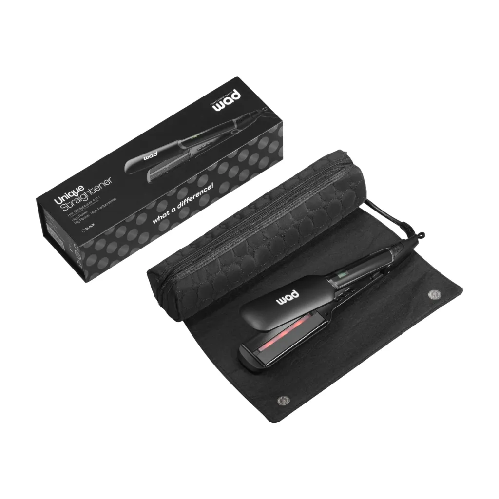 Plancha de cabello peluquería Unique, titanio y cerámica 130-230 ºC - Wad