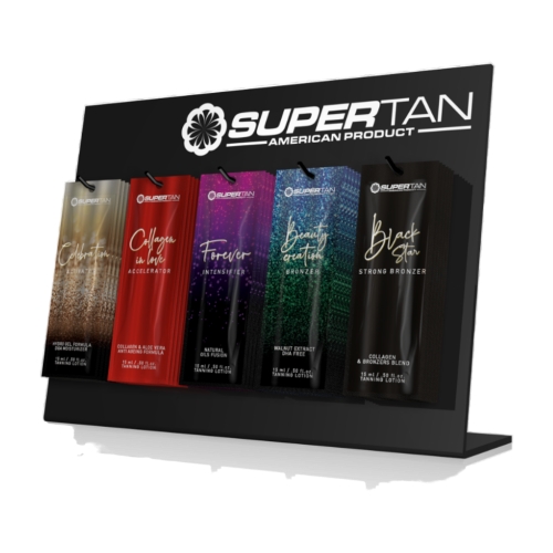 Pack Supertan Celebration con expositor, Aceleradores de bronceado