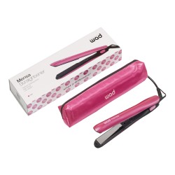 Piastra per capelli Mensa rosa -Weelko -utile barbiere
