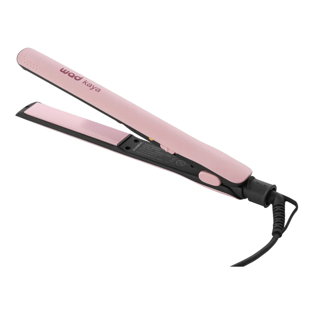 Plancha de cabello profesional Kaya Rosa cerámica 200 ºC peluquería - Wad