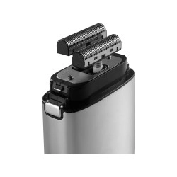 Weelko Wad Esfir Silver Professional Barbershop Shaving Machine – High-Speed 5W Motor, Stainless Steel Blade, 1400mAh Battery...