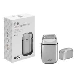 Weelko Wad Esfir Silver Professional Barbershop Shaving Machine – High-Speed 5W Motor, Stainless Steel Blade, 1400mAh Battery...