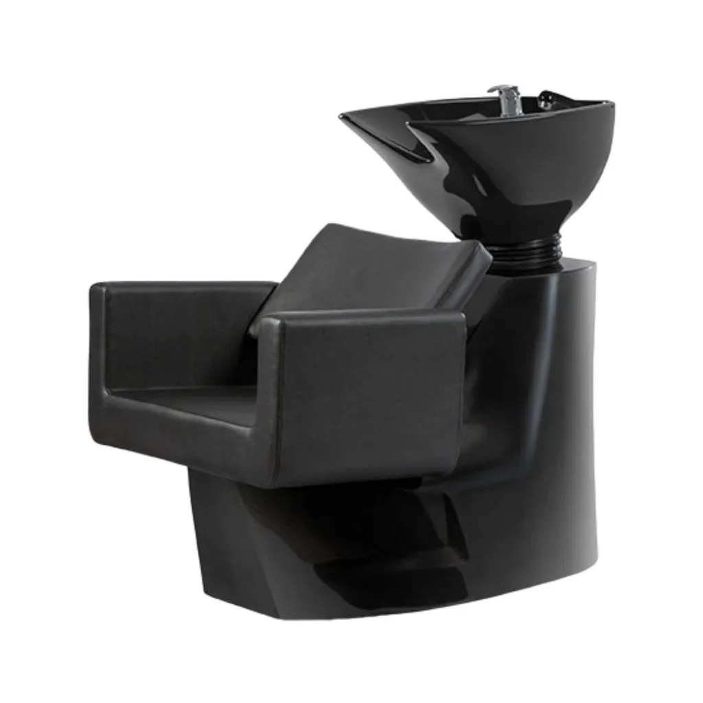 Lavacabezas peluquería Knot negro Weelko