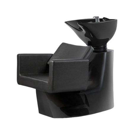 Weelko Knot Black High-End Shampoo Unit: Luxury Comfort for Salons -Weelko -Hair washing basin for hair salons