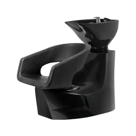 Lavacabezas Rolls Negro Weelko de Alta Gama para Salones de Belleza -Weelko -Lavacabezas para peluquerías