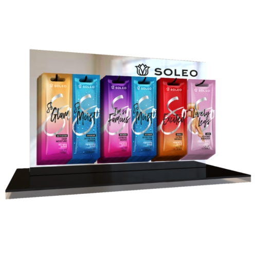 Pack Soleo Glamour con expositor
