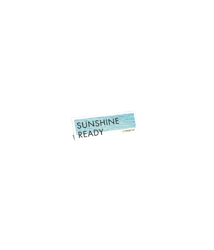 Comprobante de limpieza Sunshine Ready Megasun