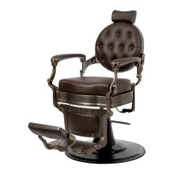 Sillón de Barbero Buzz Bronze Brown Vintage Weelko -Weelko -Sillones barbero