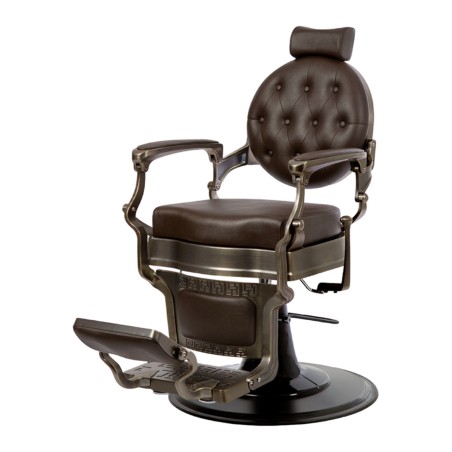 Sillón de Barbero Buzz Bronze Brown Vintage Weelko -Weelko -Sillones barbero