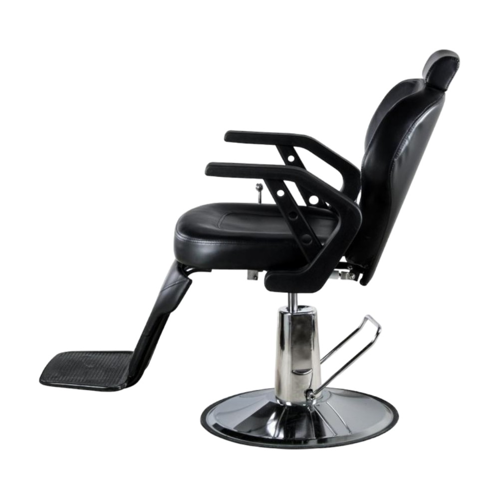 Sillón de Barbero Basic Majestic Hidráulico - Sunmarket Wellness - -Sillones barbero