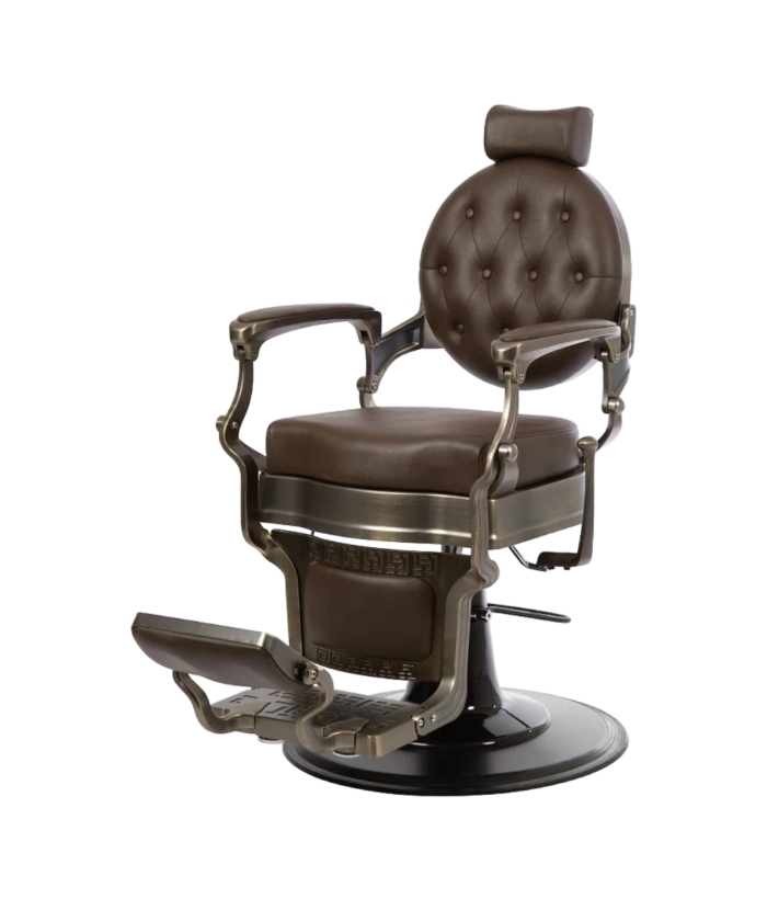 Sillon de barbero Vintage Bronze - Sillones barbero - Sunmarket Wellness - Weelko