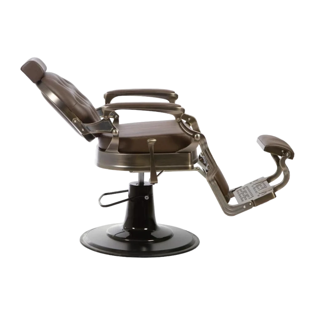 Weelko Sillón De Barbero Vintage Bronze
