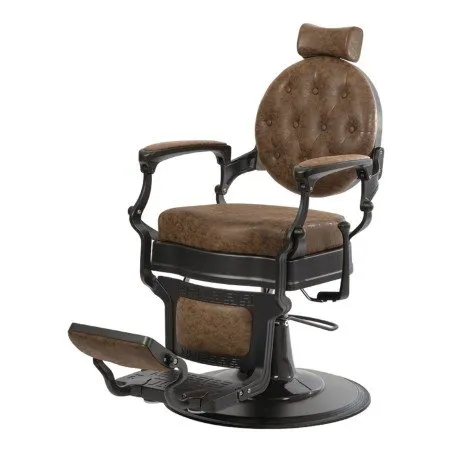 Sedia da barbiere Buzz Old Black Vintage - Weelko