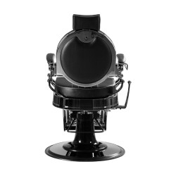 Sillón de Barbero Caesar Mercurio Negro Vintage - Weelko -Weelko -Sillones barbero