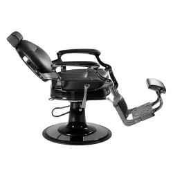 Chaise de barbier vintage noire Caesar – Weelko -Weelko -Fauteuils de barbier