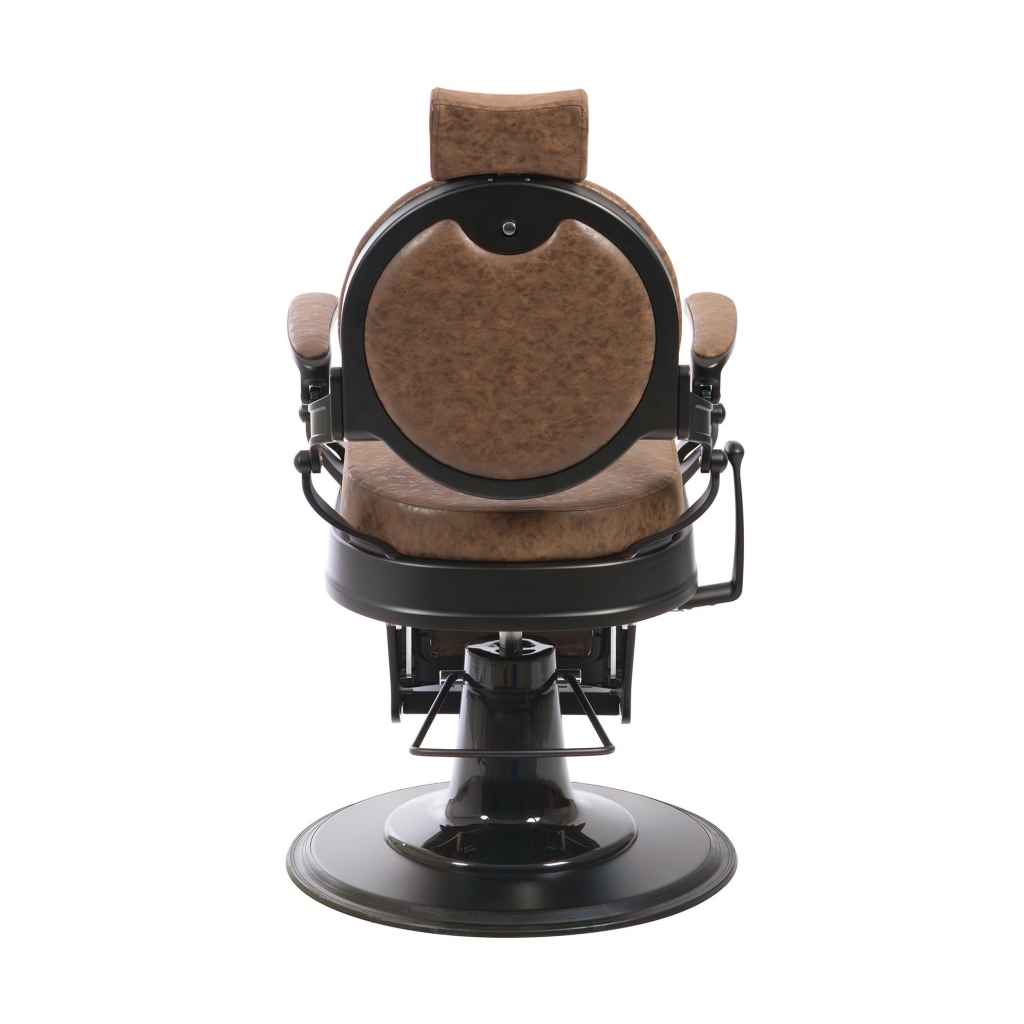 Sillón de Barbero Buzz Black Vintage