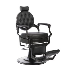 Weelko Vintage Buzz Black Barberstuhl -Weelko -Barbersessel